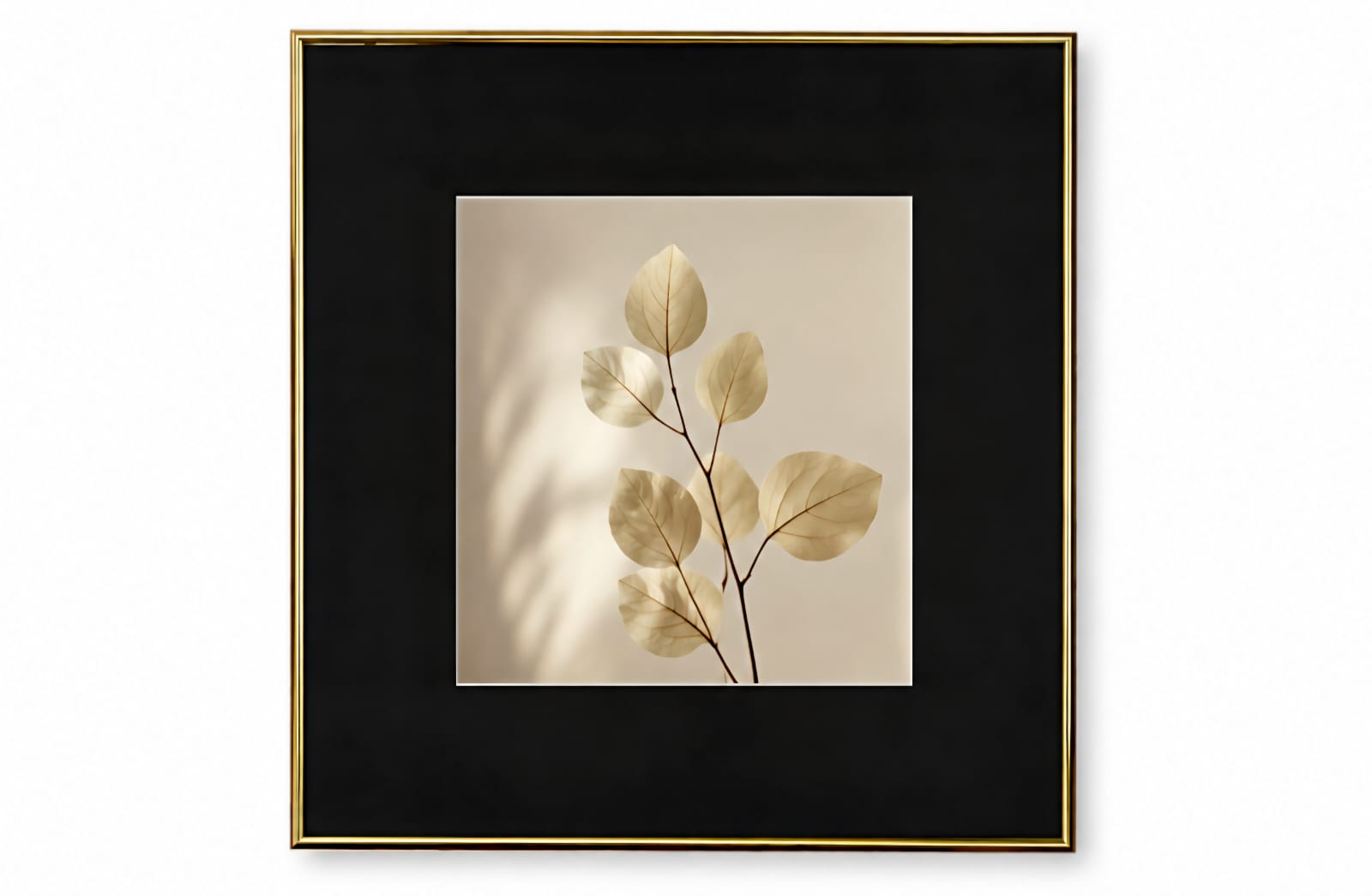 Hakone Gloss Gold Metal Frame — 8x10
