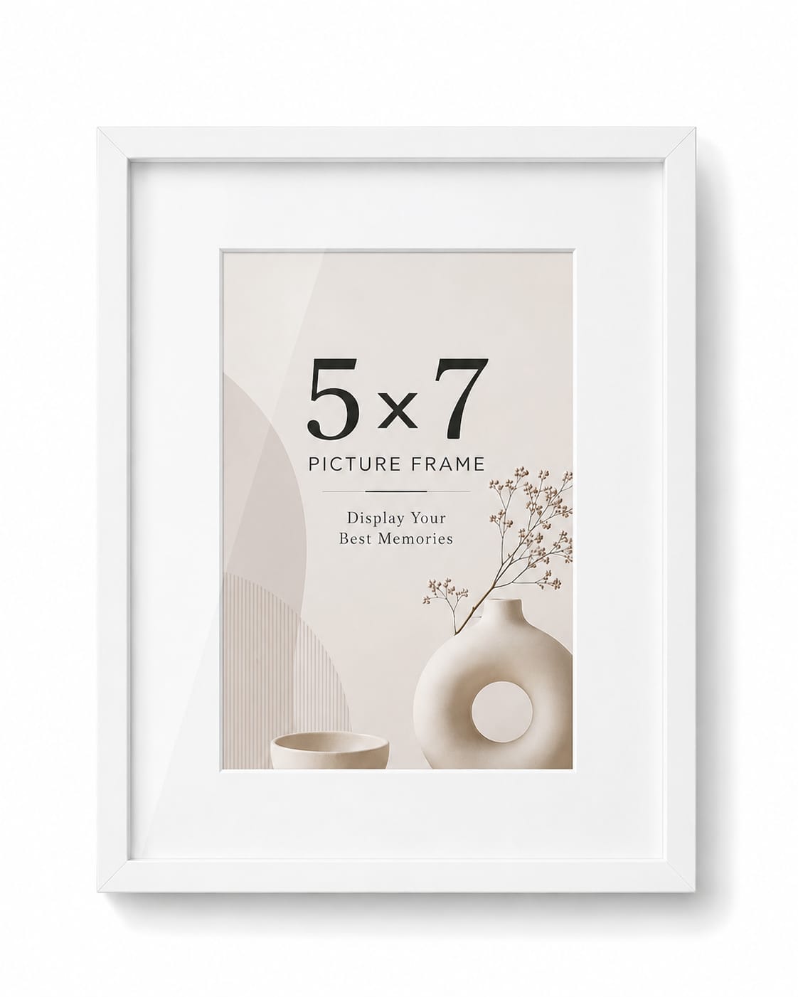 White Frame — 5x7